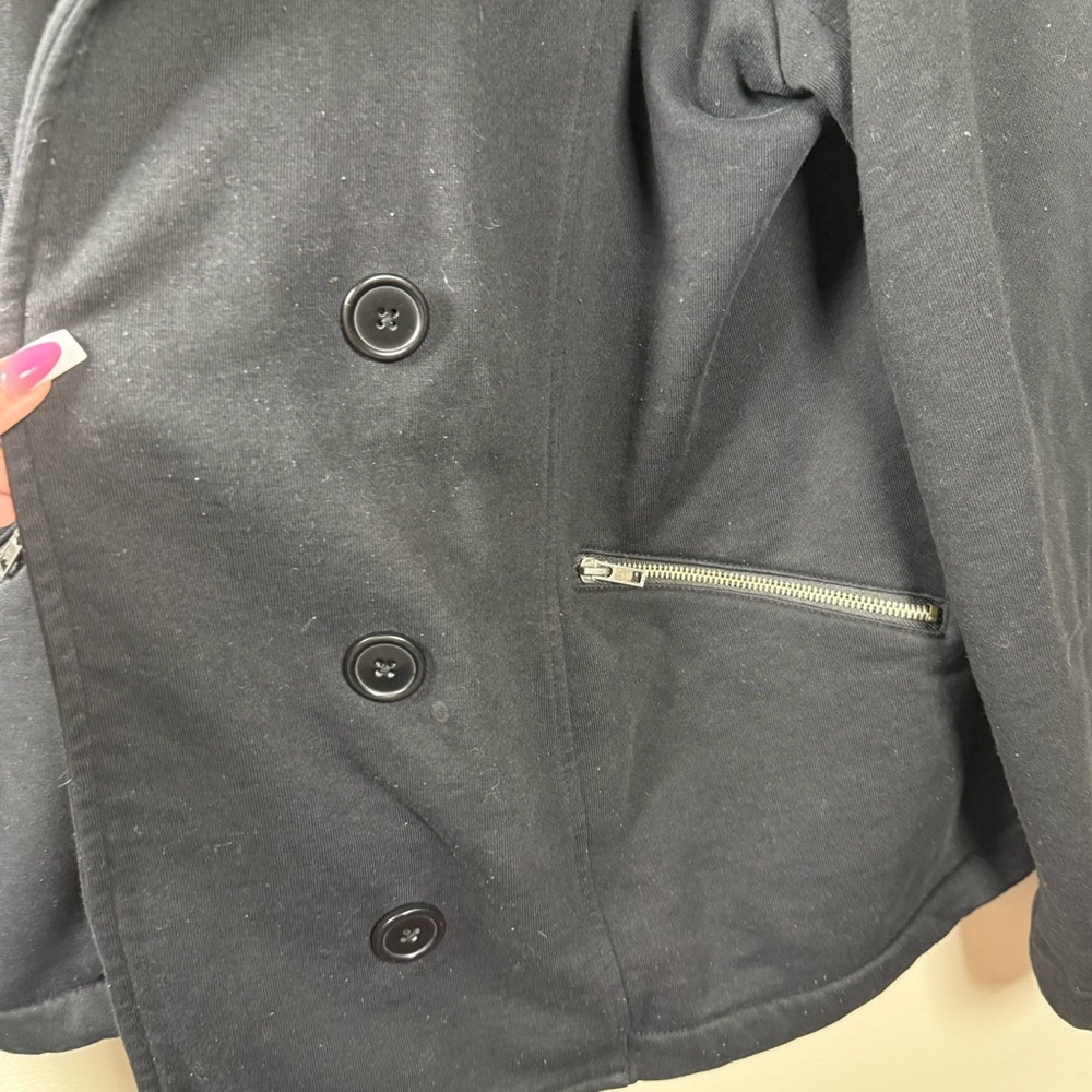 Torrid Black Button Up Collared Jacket Size 2X - Picture 6 of 11